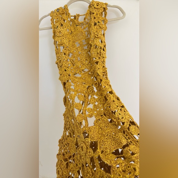 Ulla Johnson Yael Dress - small - hand crocheted retails $2250 - Picture 9 of 15